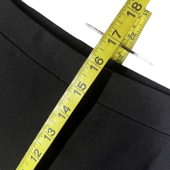 ASOS Curve Black Flare Leg Pull On Pants 20 - Picture 7 of 10